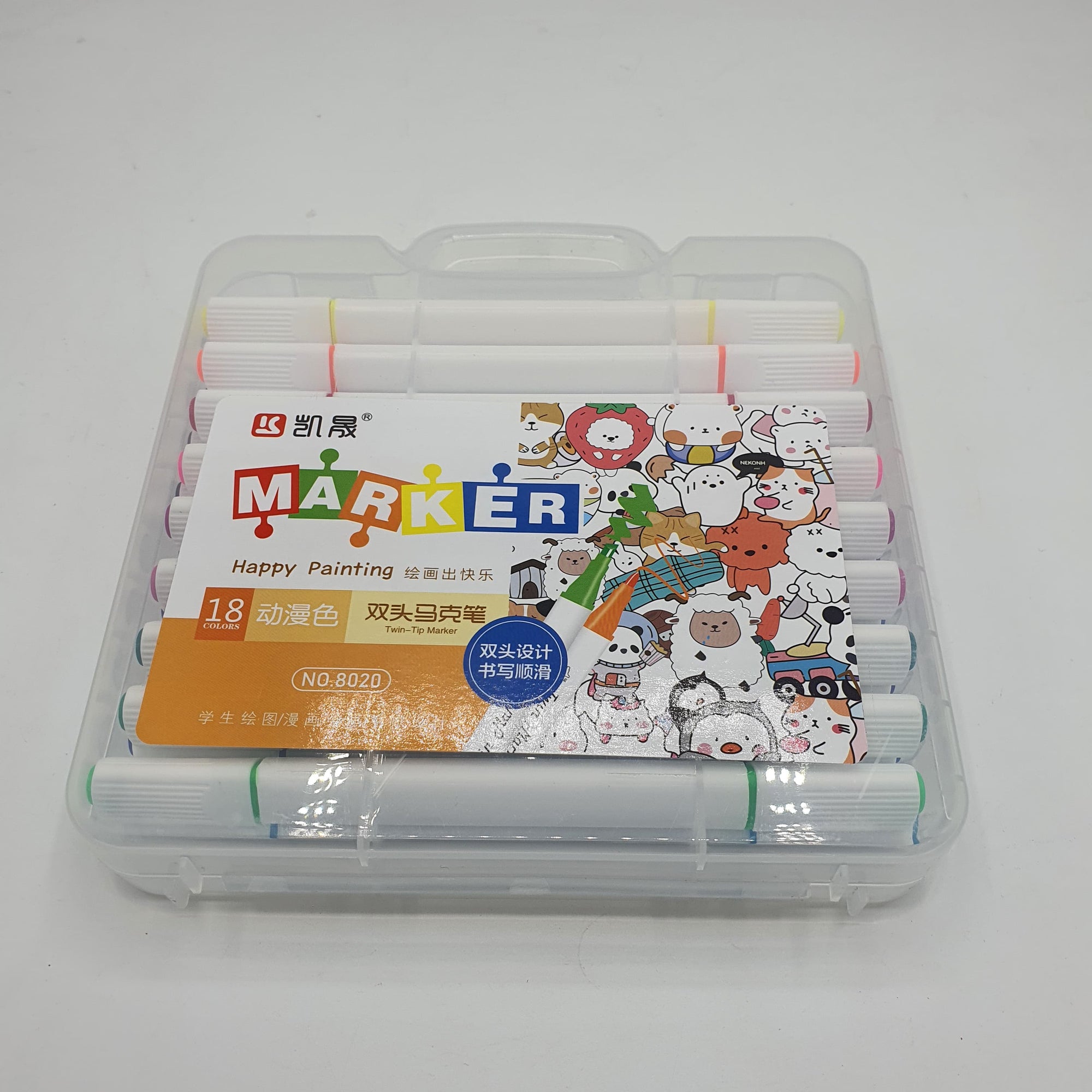 HAPPY PAINTING MARKER 18 PCS BOX