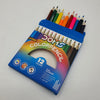 DOMS COLOR PENCIL 12 PCS | DOMS Color Pencils – 12 Shades, Small Size | Sharp, Smooth Coloring Pencils for Kids &amp; School Use