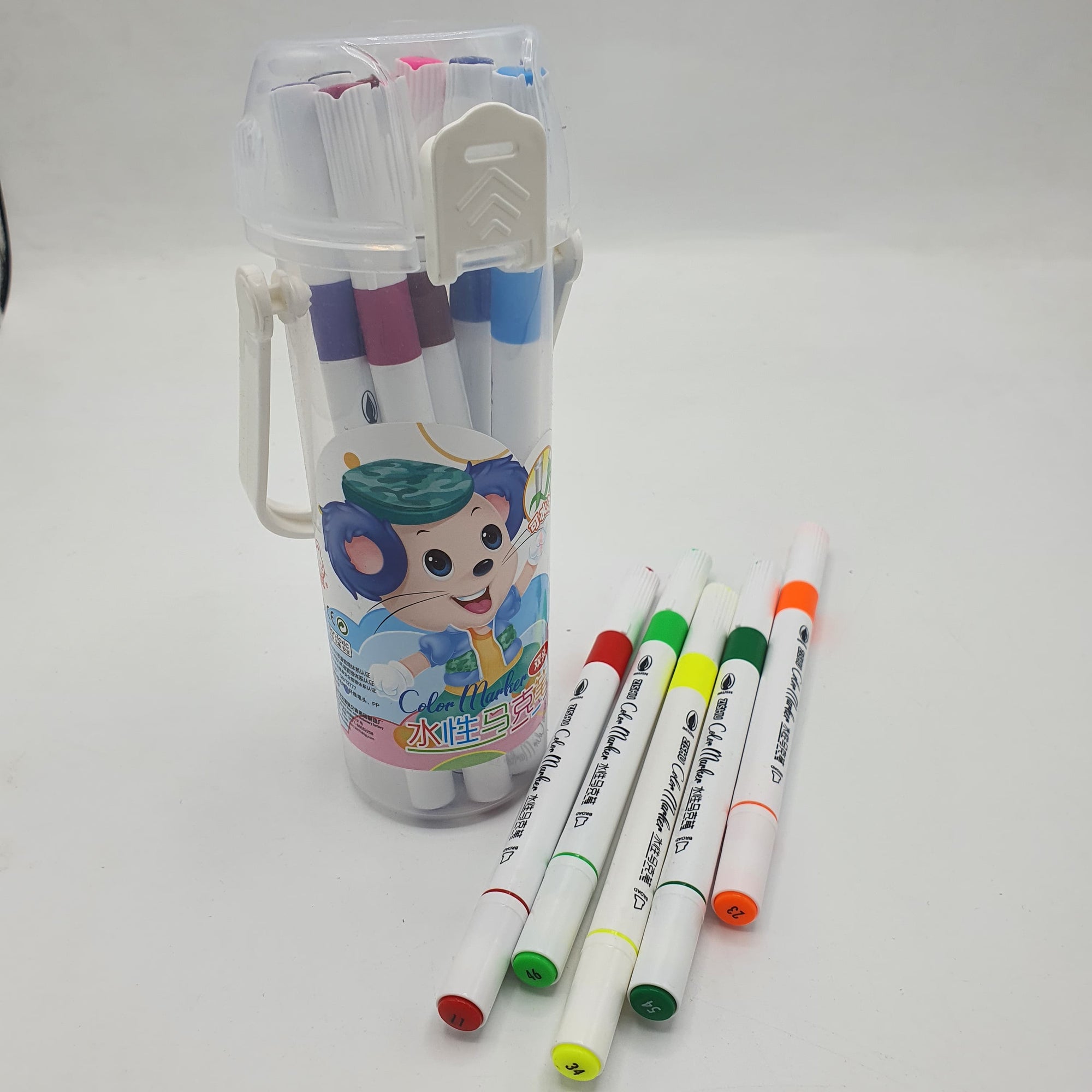 ZS TWIN TIP MARKER 12PC BOX