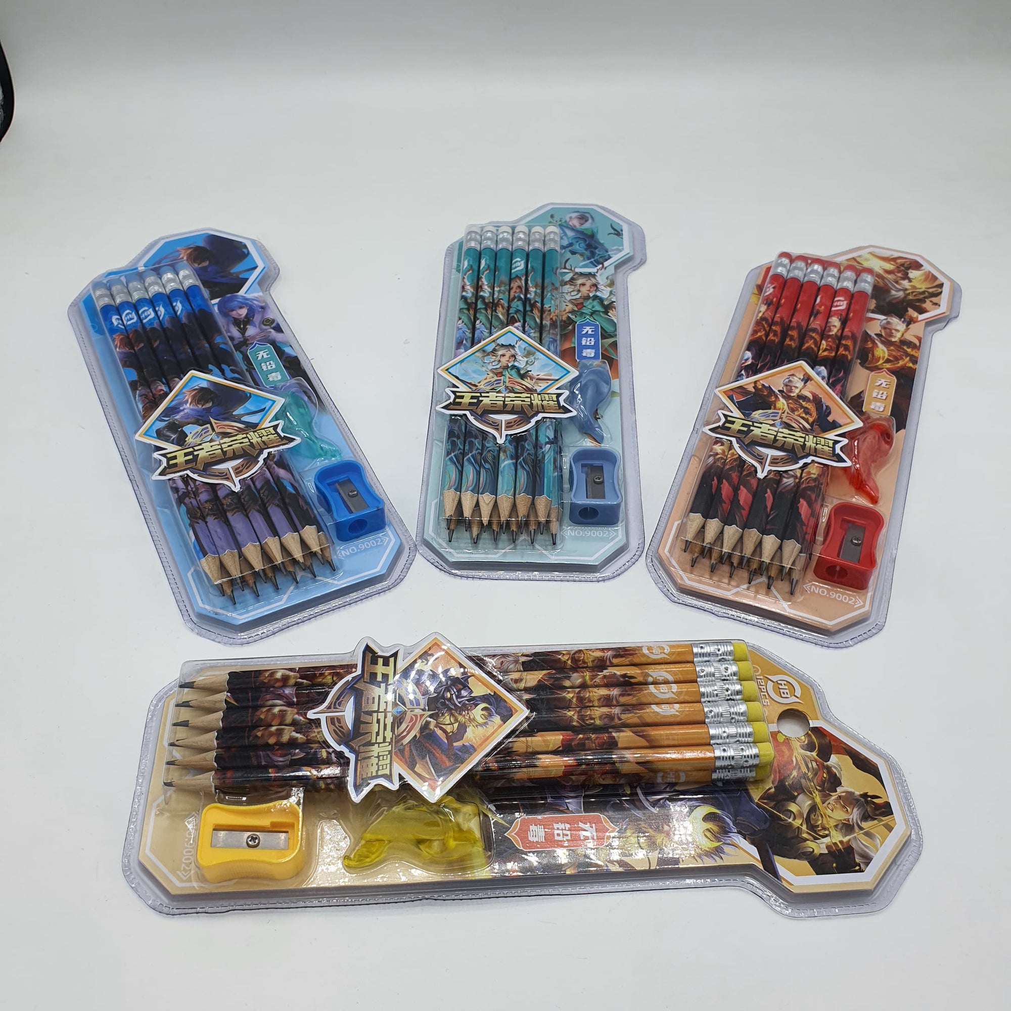 H.O.K PENCILS SET HB 12PC-9002