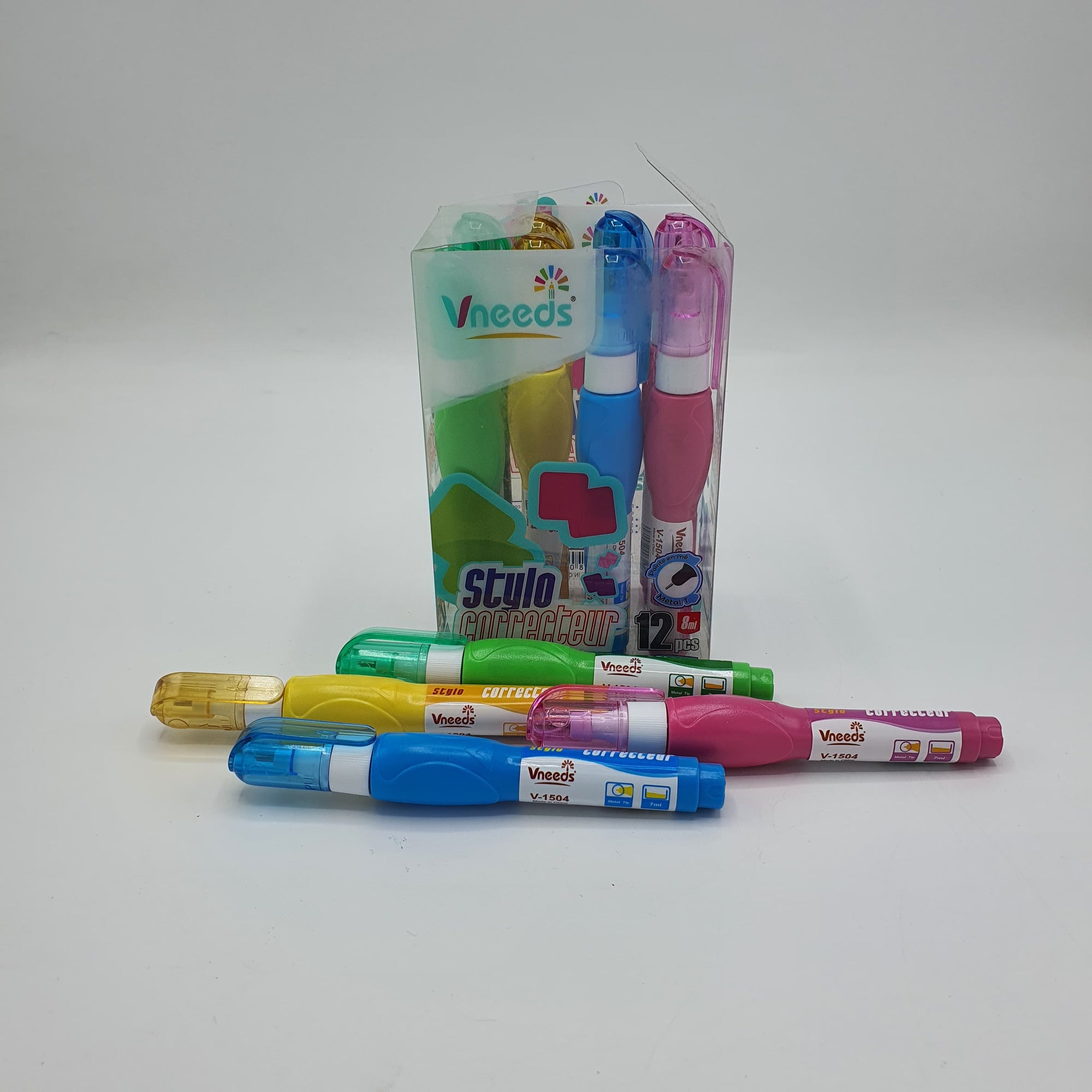 Vneeds Stylo Corrector | VNEEDS STYLO CORRECTOR 8ML 12 PCS