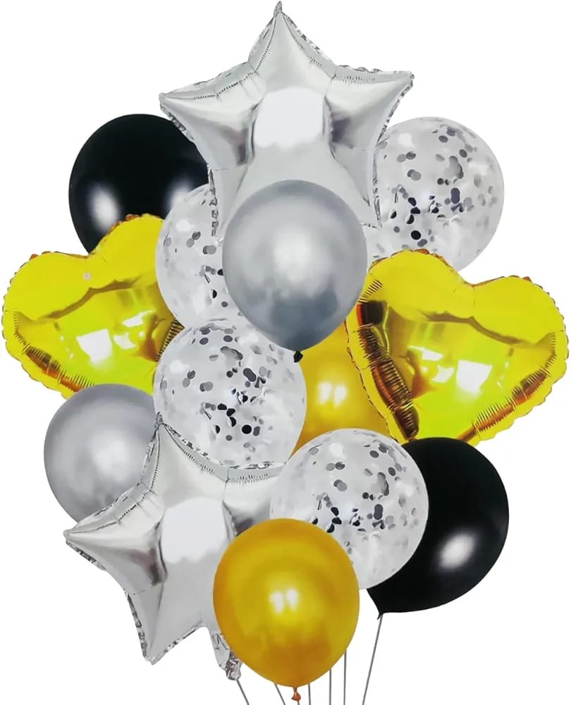 Balloons and Confetti